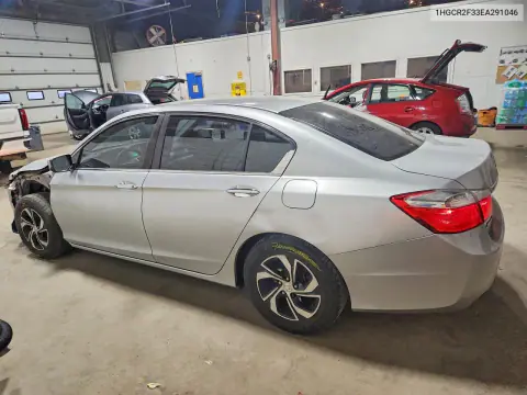2014 Honda Accord Lx VIN 1HGCR2F33EA291046 фото 2