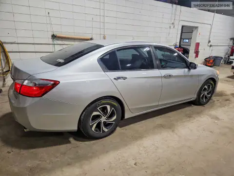 2014 Honda Accord Lx VIN 1HGCR2F33EA291046 фото 3