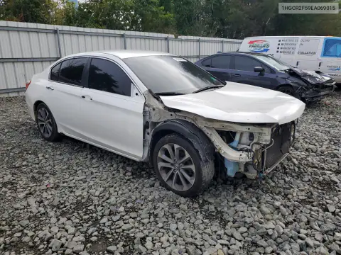 2014 Honda Accord Sport VIN 1HGCR2F59EA069015 фото 4