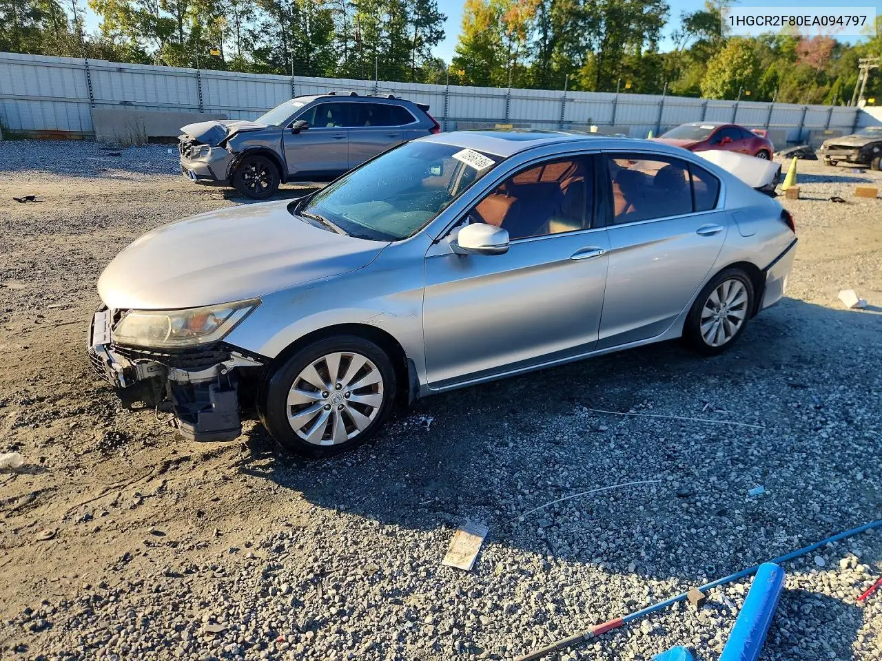 2014 Honda Accord Exl VIN 1HGCR2F80EA094797 фото 1