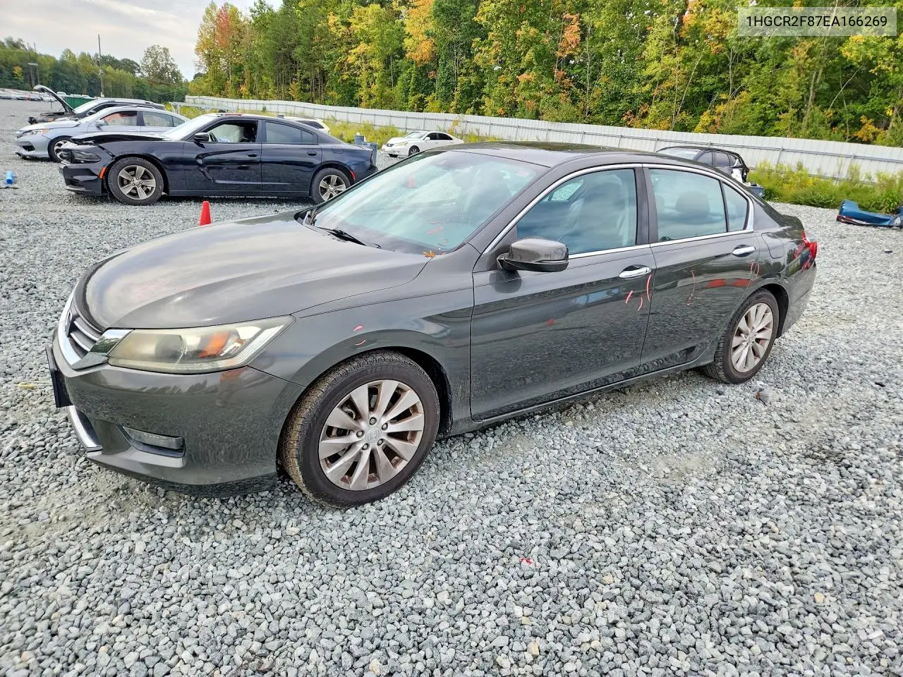 2014 Honda Accord Exl VIN 1HGCR2F87EA166269 фото 1