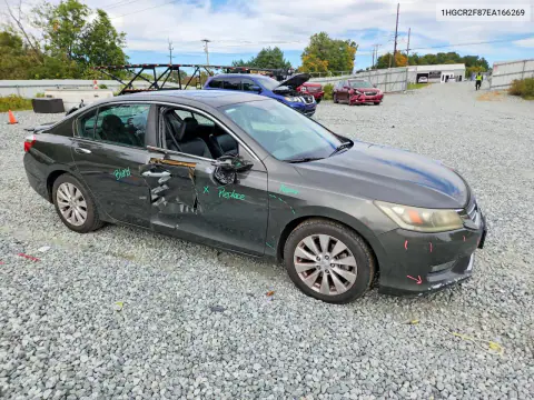 2014 Honda Accord Exl VIN 1HGCR2F87EA166269 фото 4