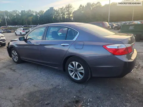 2014 Honda Accord Lx VIN 1HGCR2F35EA040464 фото 2