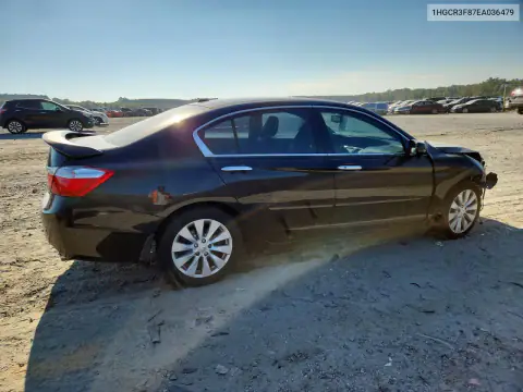 1HGCR3F87EA036479 — 2014 Honda Accord, фото 3 с аукциона Copart, Передняя часть