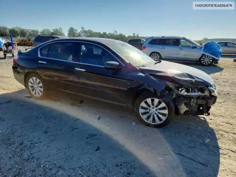 1HGCR3F87EA036479 — 2014 Honda Accord, фото 4 с аукциона Copart, Передняя часть