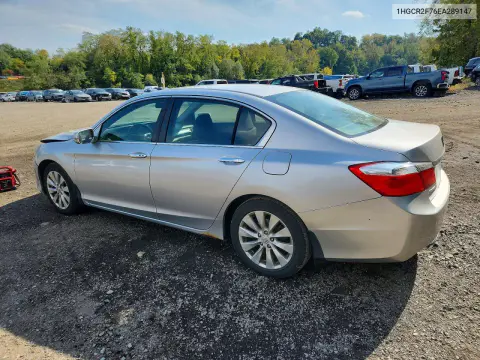 2014 Honda Accord Ex VIN 1HGCR2F76EA289147 фото 2