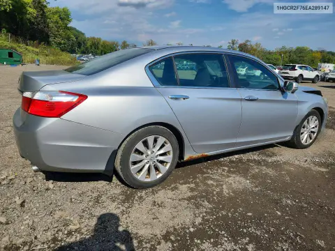 2014 Honda Accord Ex VIN 1HGCR2F76EA289147 фото 3