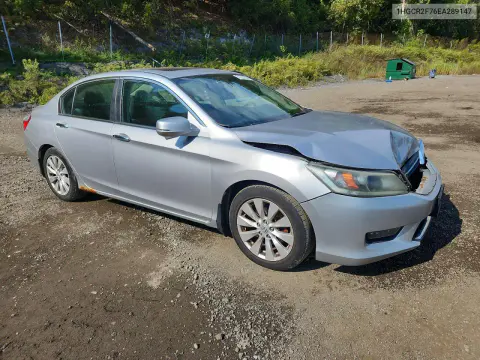 2014 Honda Accord Ex VIN 1HGCR2F76EA289147 фото 4