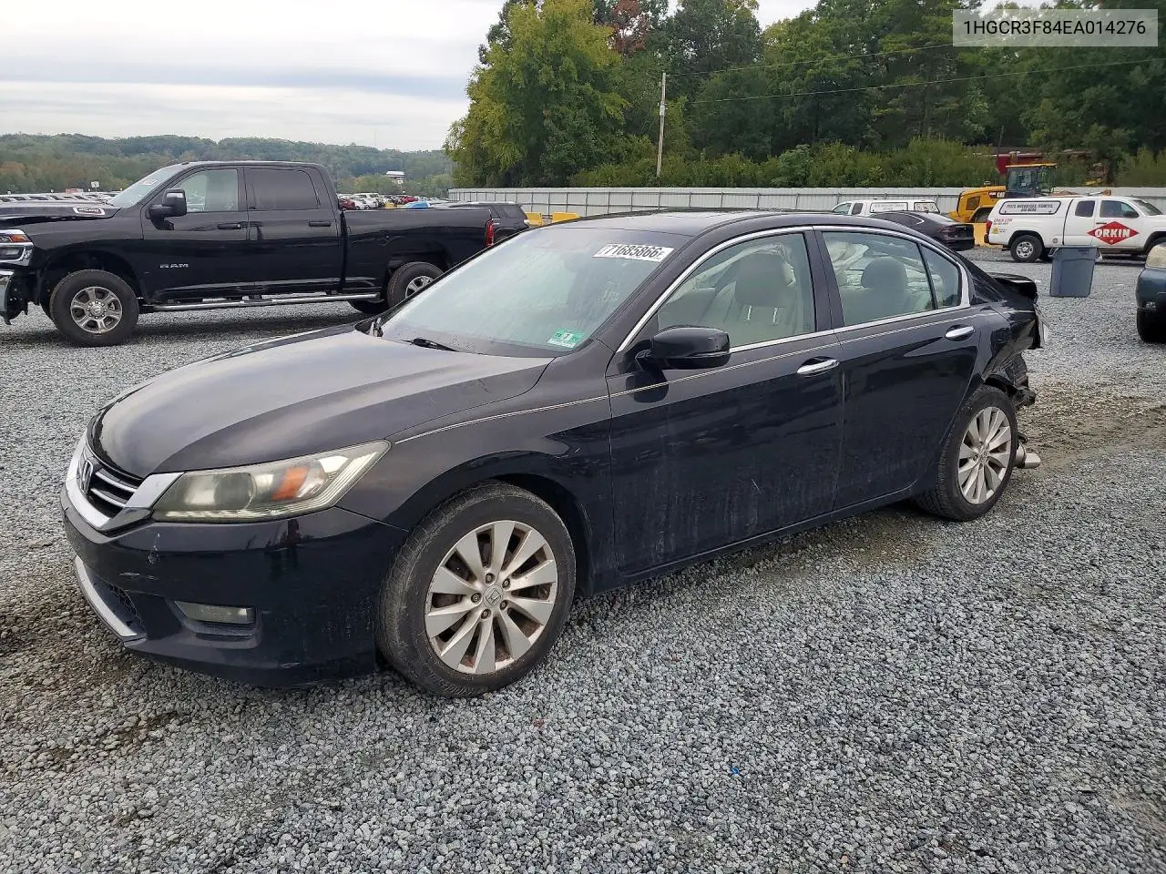 2014 Honda Accord Exl VIN 1HGCR3F84EA014276 фото 1