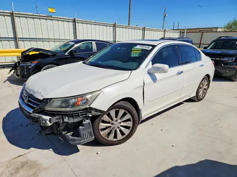 1HGCR3F82EA026720 — 2014 Honda Accord, Передняя часть (Front End), фото до ремонта