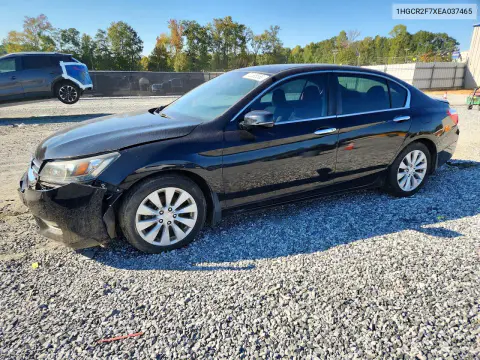 1HGCR2F7XEA037465 — 2014 Honda Accord, Передняя часть, фото до ремонта