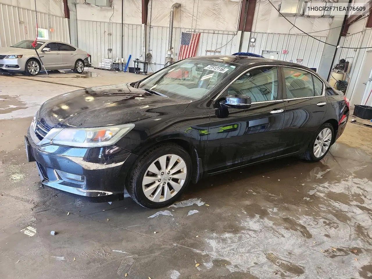 2014 Honda Accord Ex VIN 1HGCR2F71EA176609 фото 1