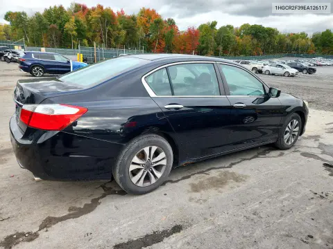 2014 Honda Accord Lx VIN 1HGCR2F39EA126117 фото 3