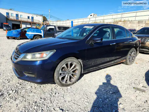 1HGCR2F5XEA099740 — 2014 Honda Accord, Механические повреждения, фото до ремонта
