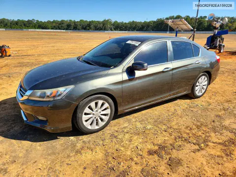 1HGCR2F82EA159228 — 2014 Honda Accord, Подтопление, фото до ремонта