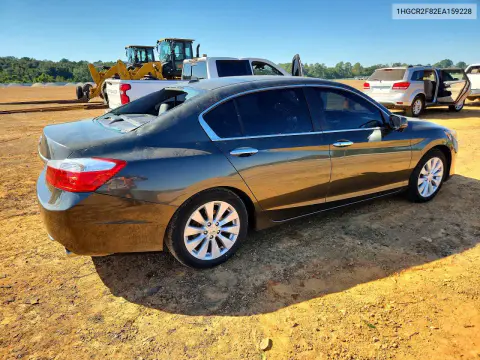 2014 Honda Accord Exl VIN 1HGCR2F82EA159228 фото 3