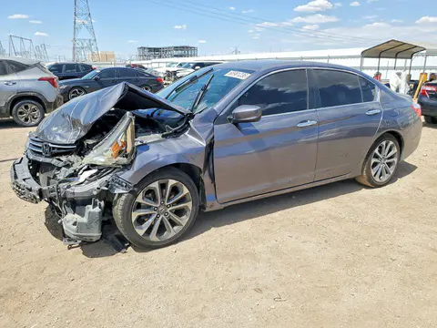 1HGCR2F54FA125380 — 2015 Honda Accord, Передняя часть (Front End), фото до ремонта