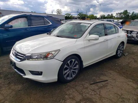 1HGCR3F93FA800631 — 2015 Honda Accord, Передняя часть (Front End), фото до ремонта