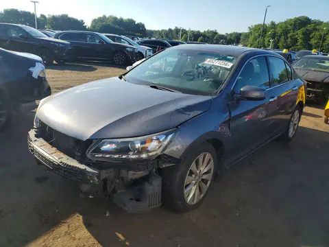 1HGCR3F86FA032327 — 2015 Honda Accord, Передняя часть (Front End), фото до ремонта