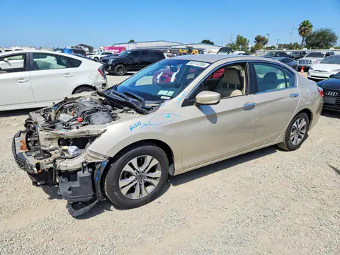 1HGCR2F33FA181129 — 2015 Honda Accord, Передняя часть (Front End), фото до ремонта