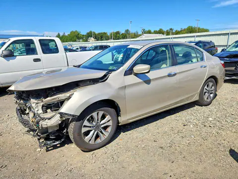 1HGCR2F39FA182382 — 2015 Honda Accord, Передняя часть (Front End), фото до ремонта