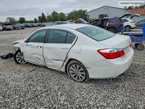 2015 Honda Accord Ex VIN 1HGCR2F77FA003310 фото 2
