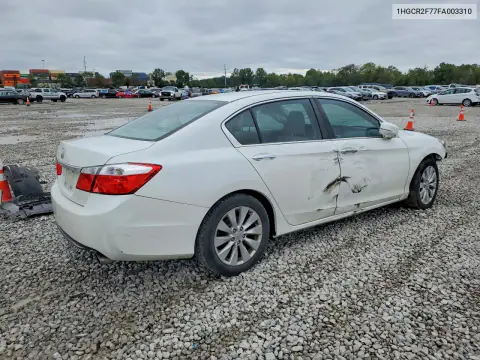 2015 Honda Accord Ex VIN 1HGCR2F77FA003310 фото 3