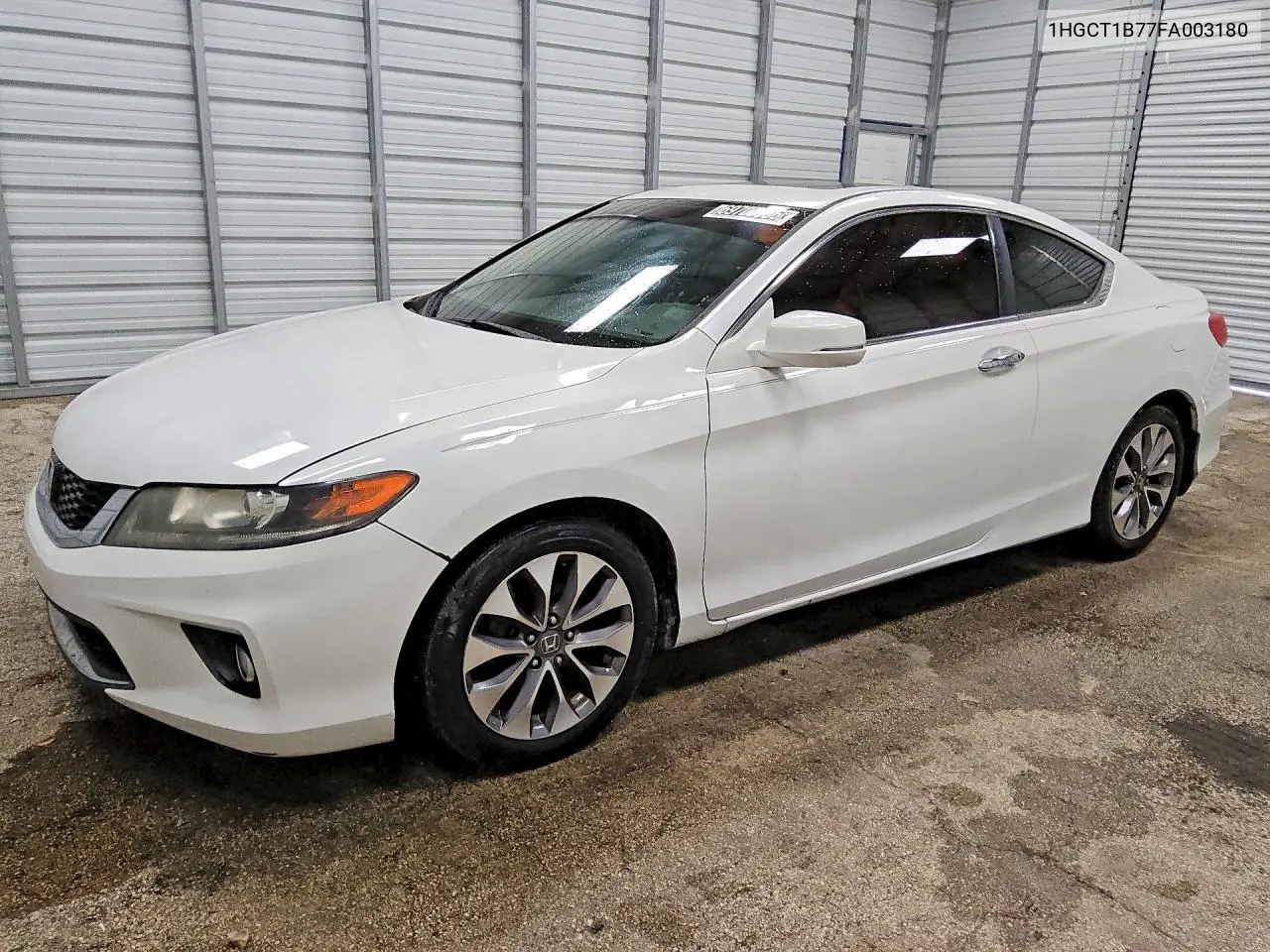 1HGCT1B77FA003180 Honda Accord 2015 — повреждение Задняя часть, фото до ремонта