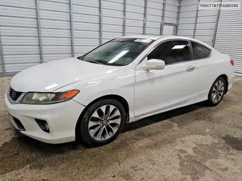 1HGCT1B77FA003180 — 2015 Honda Accord, Задняя часть, фото до ремонта