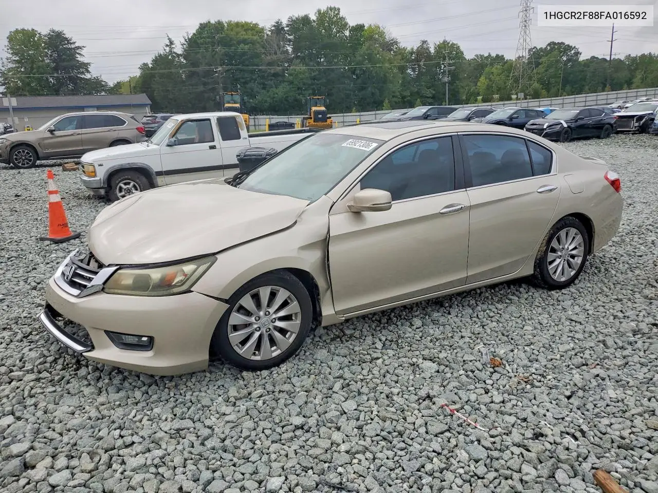 2015 Honda Accord Exl VIN 1HGCR2F88FA016592 фото 1