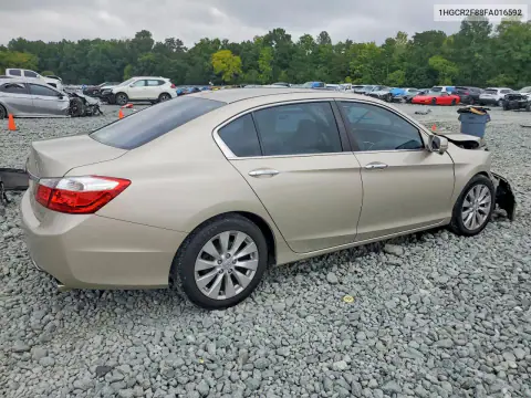 2015 Honda Accord Exl VIN 1HGCR2F88FA016592 фото 3