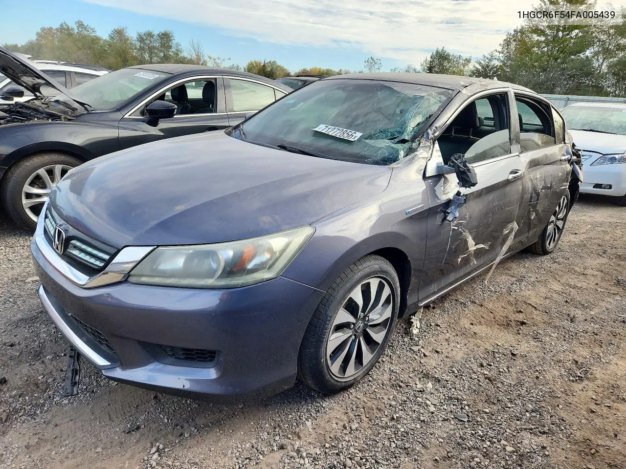 1HGCR6F54FA005439 Honda Accord 2015 — повреждение Сторона, фото до ремонта