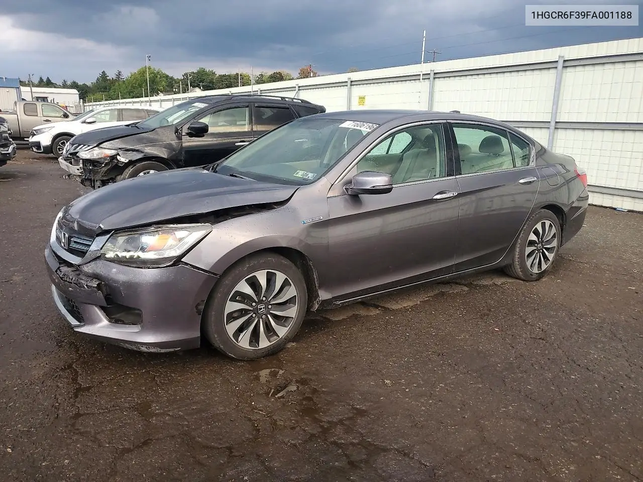 2015 Honda Accord Hybrid VIN 1HGCR6F39FA001188 фото 1