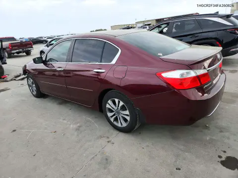 2015 Honda Accord Lx VIN 1HGCR2F34FA260826 фото 2