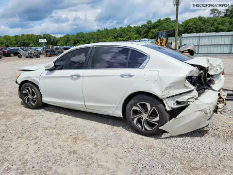 2016 Honda Accord Lx VIN 1HGCR2F39GA198924 фото 2