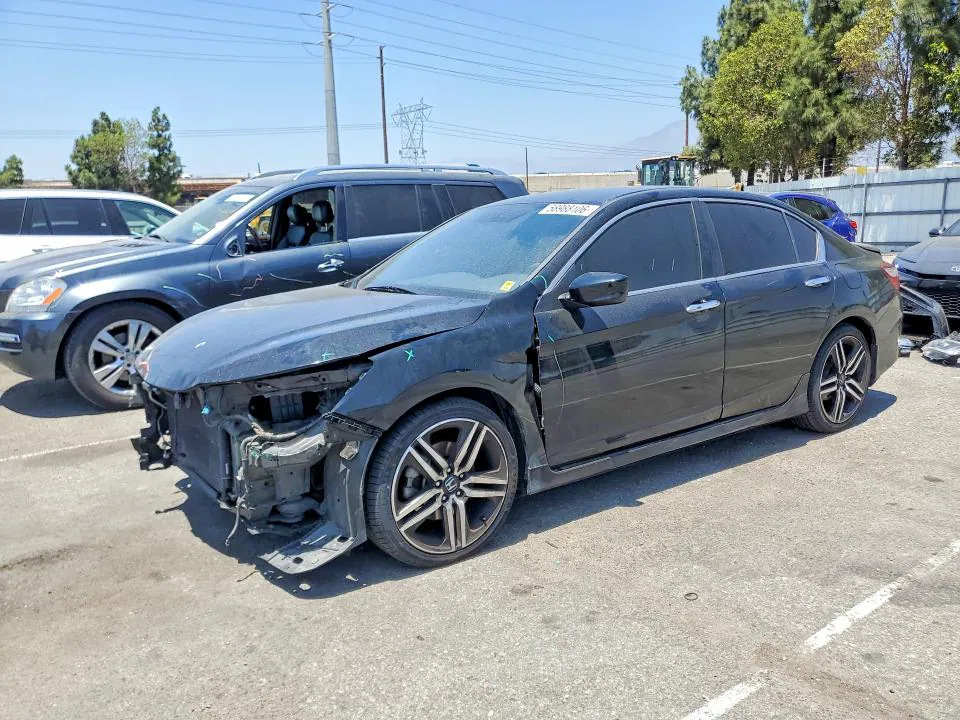 2016 Honda Accord VIN 1HGCR2F51GA197588 фото 1