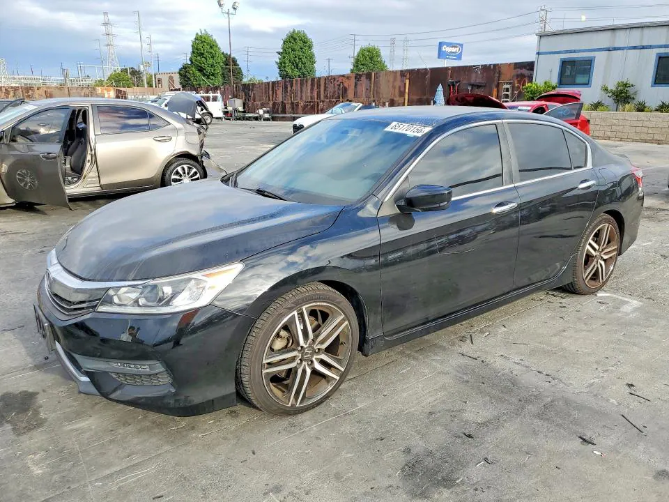 2016 Honda Accord VIN 1HGCR2F54GA191459 фото 1