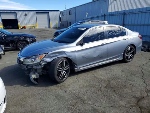 1HGCR2F50GA156188 — 2016 Honda Accord, Передняя часть (Front End), фото до ремонта
