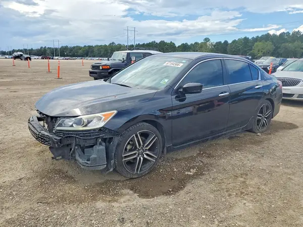 1HGCR2F58GA061877 Honda Accord 2016 — повреждение Передняя часть, фото до ремонта