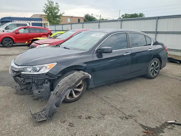 1HGCR2F86GA101416 — 2016 Honda Accord, Передняя часть (Front End), фото до ремонта