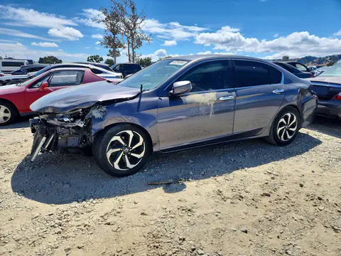 1HGCR2F75GA162652 — 2016 Honda Accord, Передняя часть (Front End), фото до ремонта