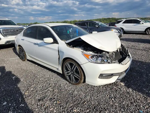 1HGCR2F68GA017922 — 2016 Honda Accord, фото 4 с аукциона Copart 13.10.2026, Передняя часть