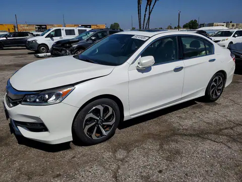 1HGCR3F80GA014259 — 2016 Honda Accord, Передняя часть (Front End), фото до ремонта