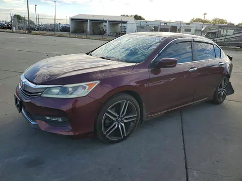 1HGCR2F51GA043432 — 2016 Honda Accord, Задняя часть (Rear End), фото до ремонта