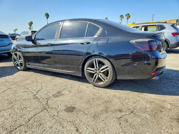 1HGCR2F57GA165146 — 2016 Honda Accord, фото 2 с аукциона Copart 30.09.2026, Передняя часть
