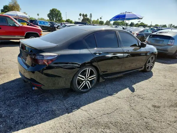 1HGCR2F57GA165146 — 2016 Honda Accord, фото 3 с аукциона Copart 30.09.2026, Передняя часть
