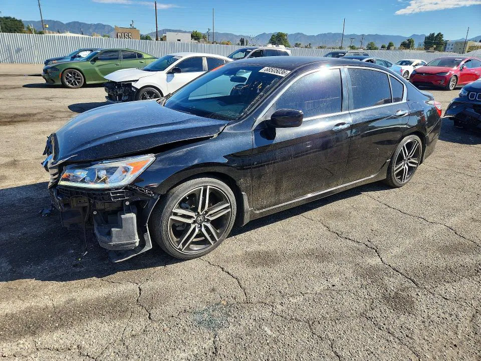 2016 Honda Accord VIN 1HGCR2F64GA136700 фото 1