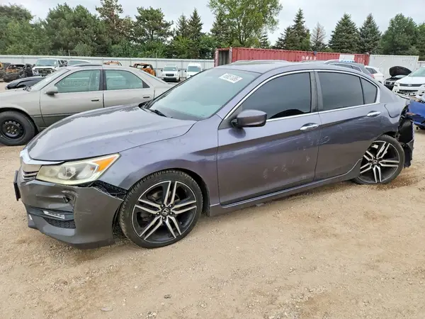 1HGCR2F56GA042910 — 2016 Honda Accord, Задняя часть (Rear End), фото до ремонта