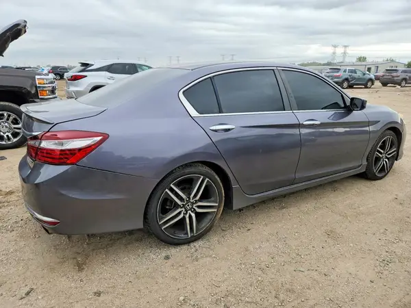 1HGCR2F56GA042910 — 2016 Honda Accord, фото 3 с аукциона Copart, Задняя часть