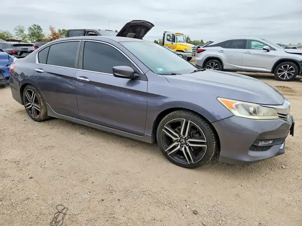 1HGCR2F56GA042910 — 2016 Honda Accord, фото 4 с аукциона Copart, Задняя часть
